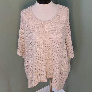 FOREVER 21 women's crochet poncho